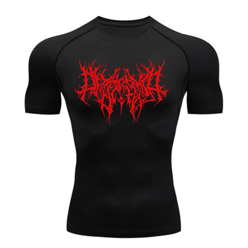 ¡Camiseta Deportiva de Compresión "Fitness" para Hombre 2025!