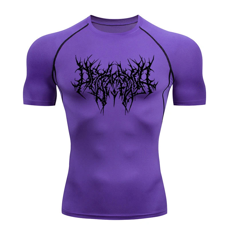 ¡Camiseta Deportiva de Compresión "Fitness" para Hombre 2025!