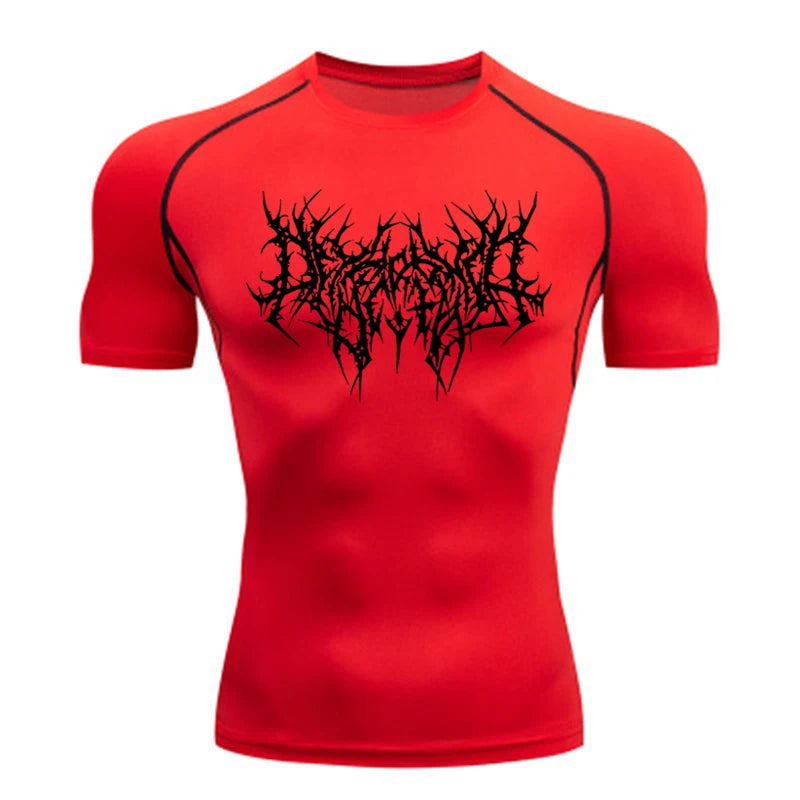 ¡Camiseta Deportiva de Compresión "Fitness" para Hombre 2025!