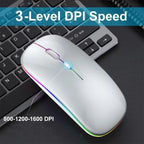 Mouse Gamer, Luces led con estilo Vintage