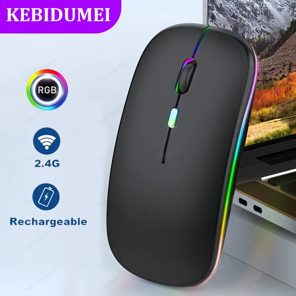 Mouse Gamer, Luces led con estilo Vintage