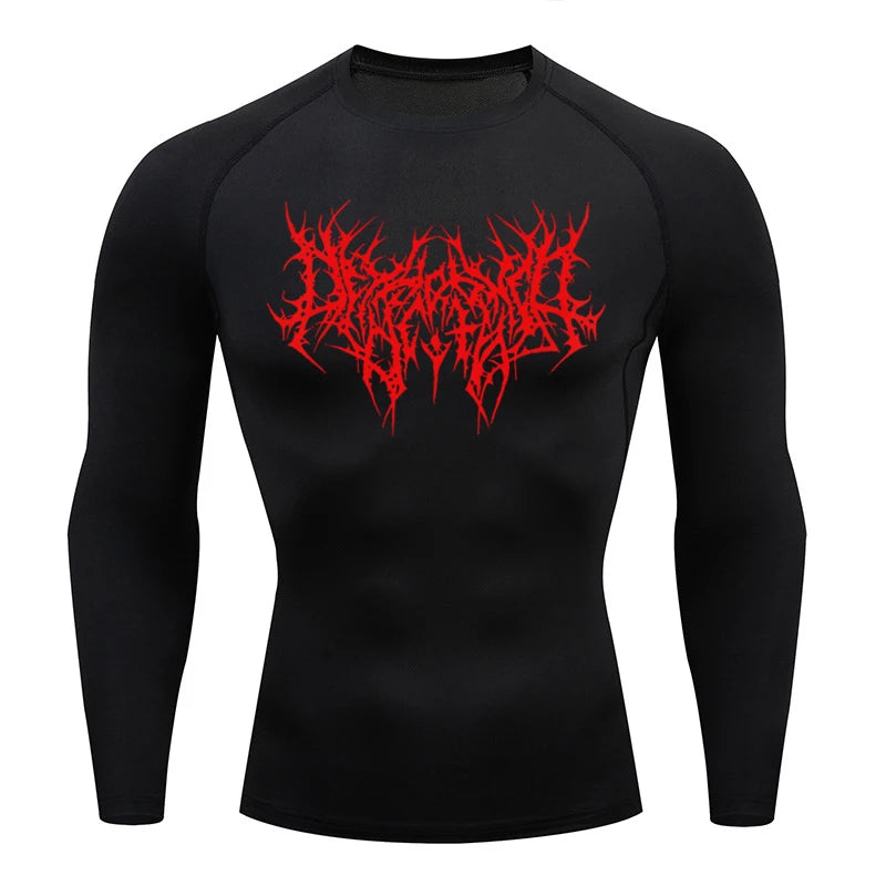 ¡Camiseta Deportiva de Compresión "Fitness" para Hombre 2025!