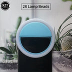 Luz LED de anillo para selfies