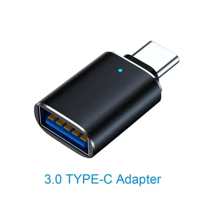 USB 2 TERABYTE Metal  3.0 Flash Drives High Speed Pendrive 1TB 512GB Usb Drive Portable SSD Memoria Usb Flash Disk TYPE-C Adapter