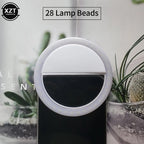 Luz LED de anillo para selfies