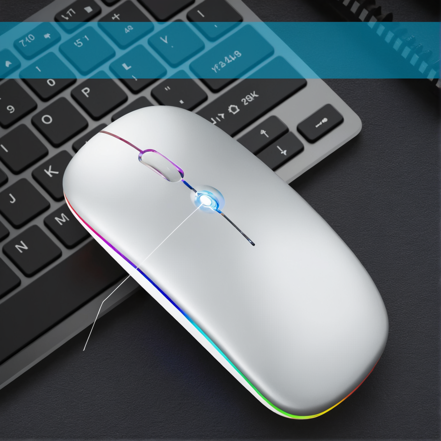 Mouse Gamer, Luces led con estilo Vintage
